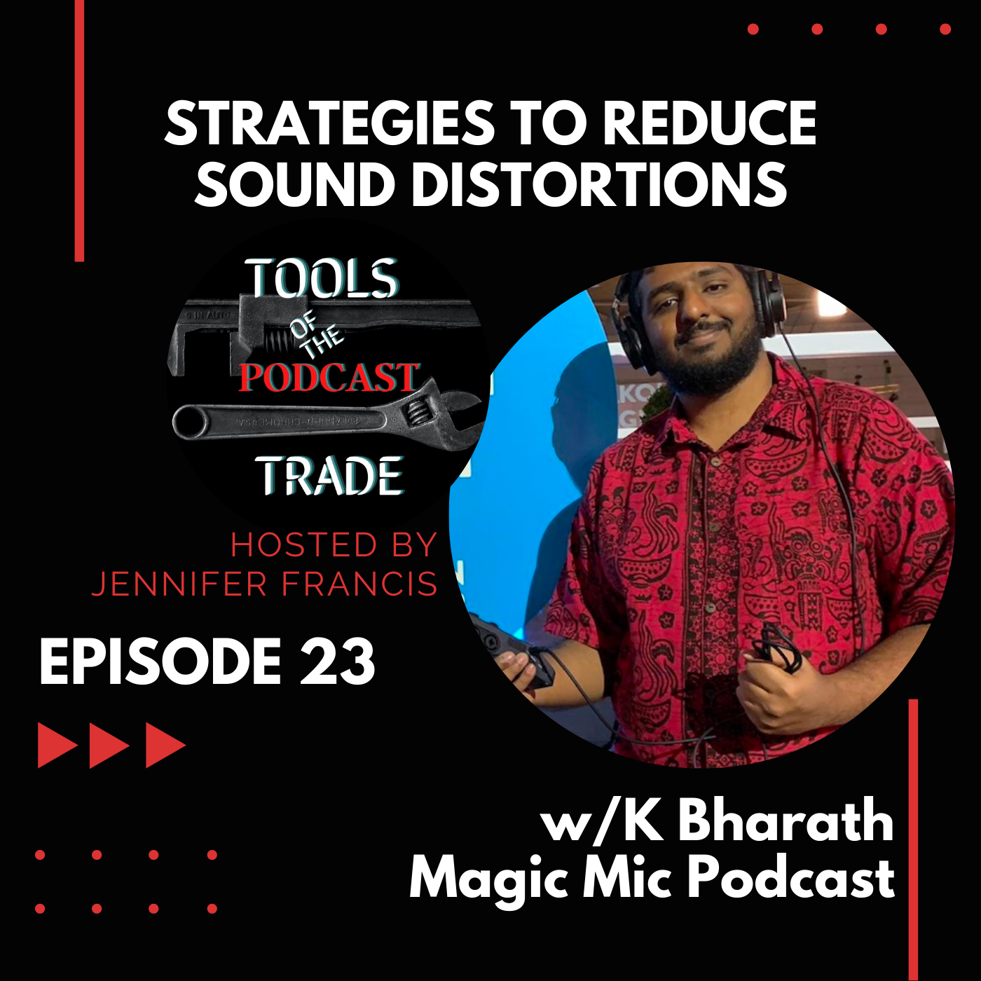 Strategies to Reduce Sound Distortions w/K Bharat — podcast episode featuring K Bharath