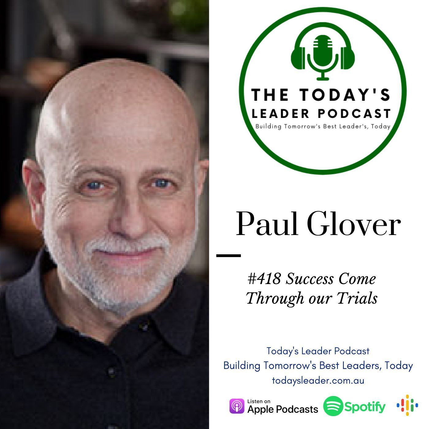 Success Comes Through Our Trials Paul Glover